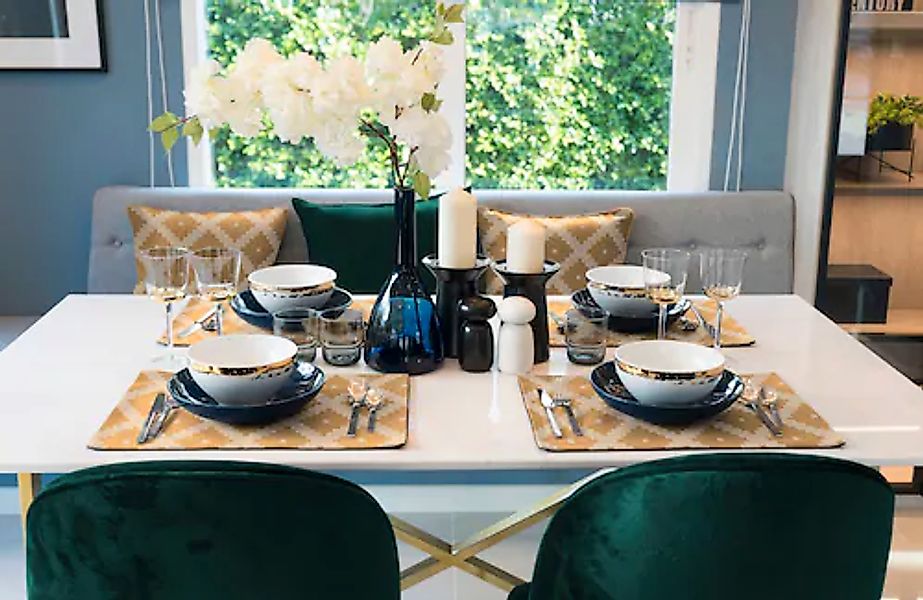 Adam Platzset »Maroccan Shiraz« GOTS organic,zertifiziert durch CERES 0242, günstig online kaufen