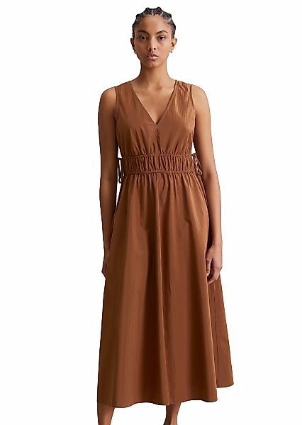 Marc OPolo DENIM Midikleid "mit Ton-in-Ton-Streifenmuster" günstig online kaufen