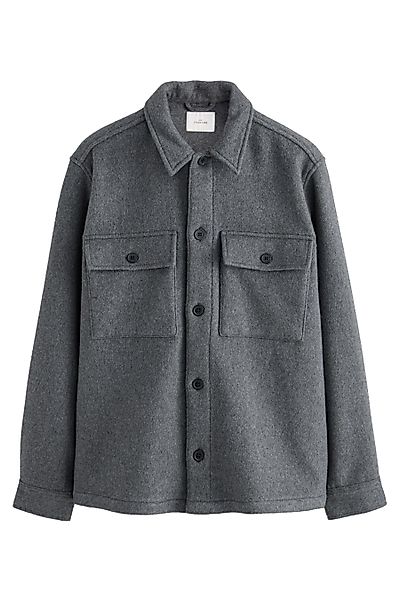Next Hemdjacke Signature Hemdjacke aus Kaschmirgemisch günstig online kaufen