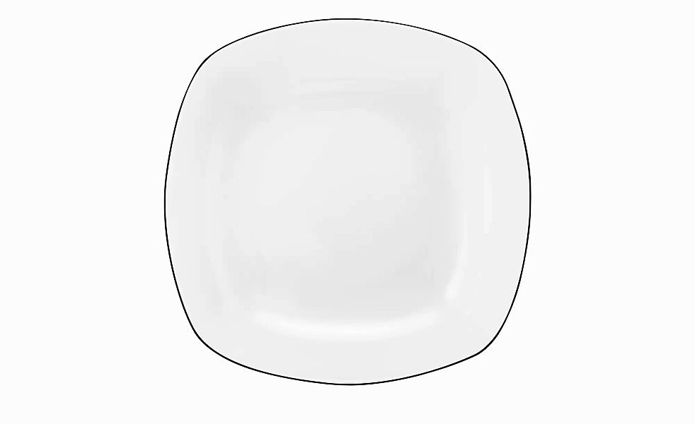 Seltmann Weiden Suppenteller  Lido Black Line ¦ weiß ¦ Porzellan ¦ Maße (cm günstig online kaufen