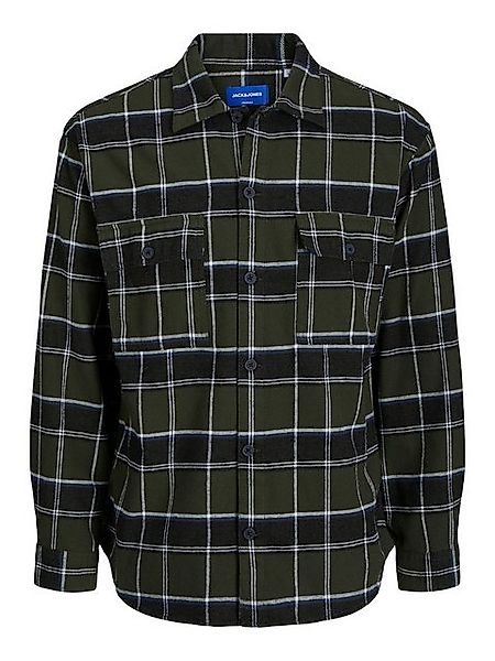 Jack & Jones Langarmhemd JORBLAFRI CHECK OVERSHIRT LS BF mit Brusttaschen günstig online kaufen