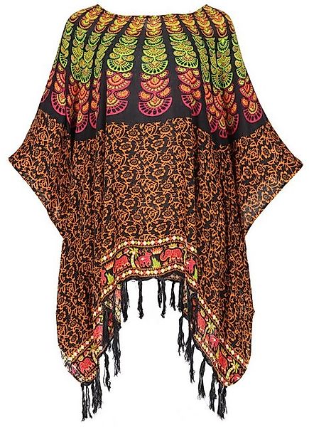 Guru-Shop Longbluse Kaftan, Ibiza-StyleTunika, Boho Bluse, Damen.. alternat günstig online kaufen