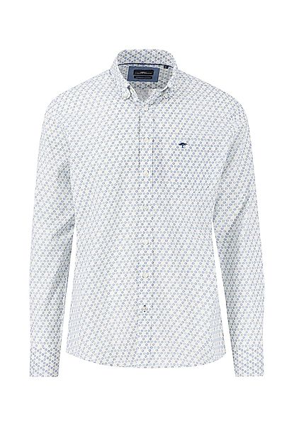FYNCH-HATTON Langarmhemd mit Logo Stickerei günstig online kaufen