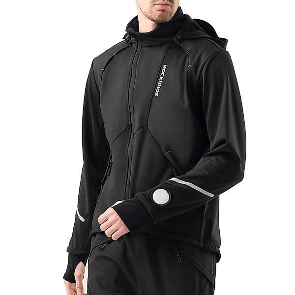 ROCKBROS Fahrradjacke Winter Herren Winterjacke (Winddichte günstig online kaufen