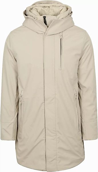 KnowledgeCotton Apparel Climate Shell Jacke Ecru - Größe L günstig online kaufen