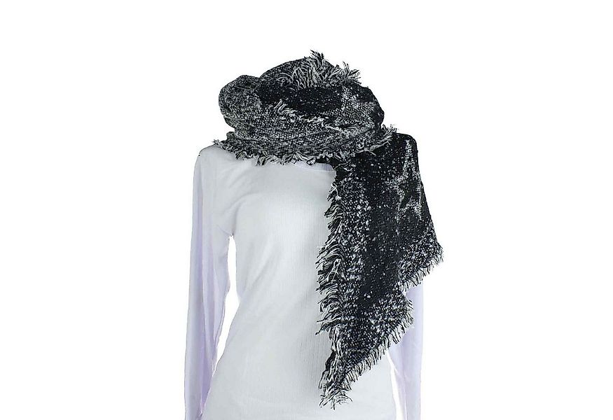 Antonio Strickschal Antonio Schal schwarz günstig online kaufen