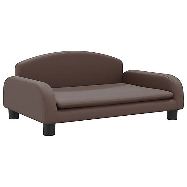 vidaXL Kindersofa, Kindersofa Braun 70x45x30 cm Kunstleder günstig online kaufen