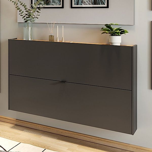 Lomadox Schuhschrank ABERDEEN-01 mit 2 Klappen, günstig online kaufen