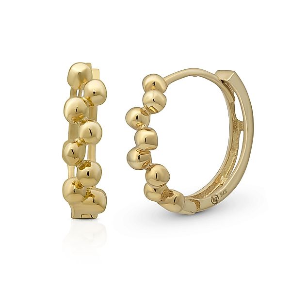 Suzan Gold Creolen-Set 375er Gold Huggies günstig online kaufen