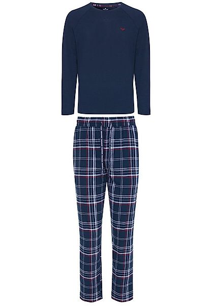 Threadbare Schlafanzug Monk PJ Set (1 tlg) im klassischen Design günstig online kaufen
