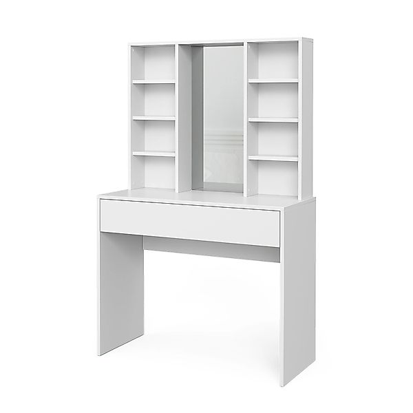 Vicco Schminktisch Alexa Weiß 93 cm mit Spiegel günstig online kaufen