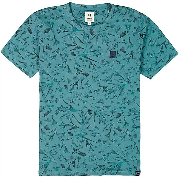 Garcia Kurzärmeliges T-shirt XL Ocean Green günstig online kaufen