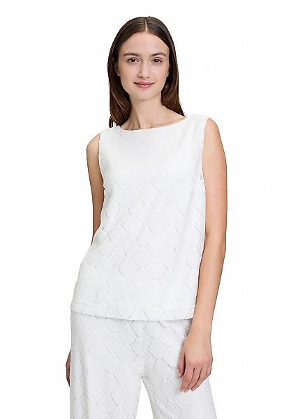 Betty&Co T-Shirt "Betty & Co Damen Strukturshirt mit U-Boot-Ausschnitt", (1 günstig online kaufen