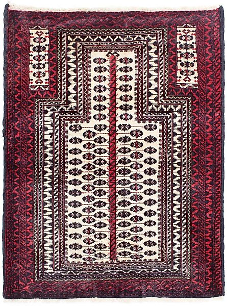 morgenland Orientteppich »Belutsch - 121 x 99 cm - beige«, rechteckig günstig online kaufen
