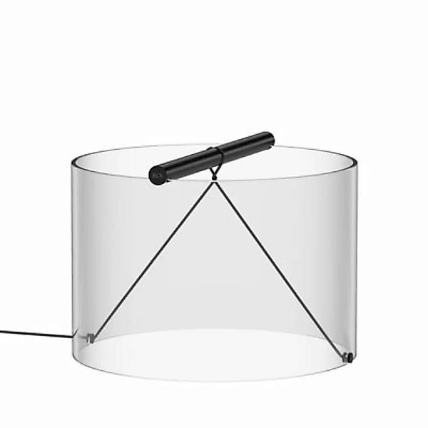 Tischleuchte To-Tie 3 LED glas schwarz transparent / LED - Ø 21 x H 22 cm / günstig online kaufen