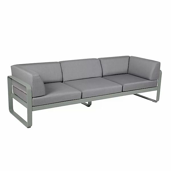 Bellevie 3-Sitzer Club Sofa Outdoor C7 Lapilligrau 79 Flanellgrau günstig online kaufen