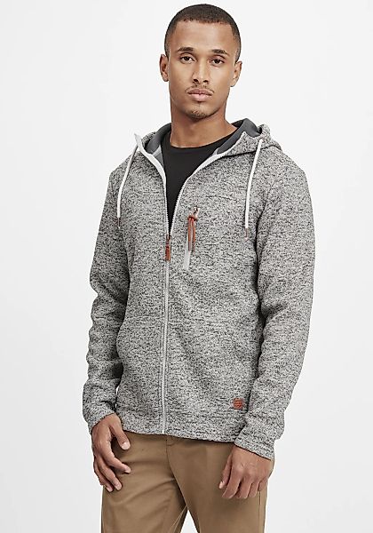 Blend Cardigan "BHPinheiro", Fleecejacke mit Kapuze und Eingrifftaschen günstig online kaufen