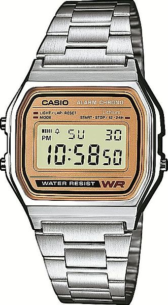 CASIO VINTAGE Chronograph A158WEA-9EF, Quarzuhr, Armbanduhr, günstig online kaufen