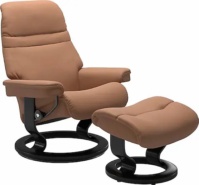 Stressless® Relaxsessel »Sunrise« Relaxsessel mit Hocker, mit Classic Base, günstig online kaufen