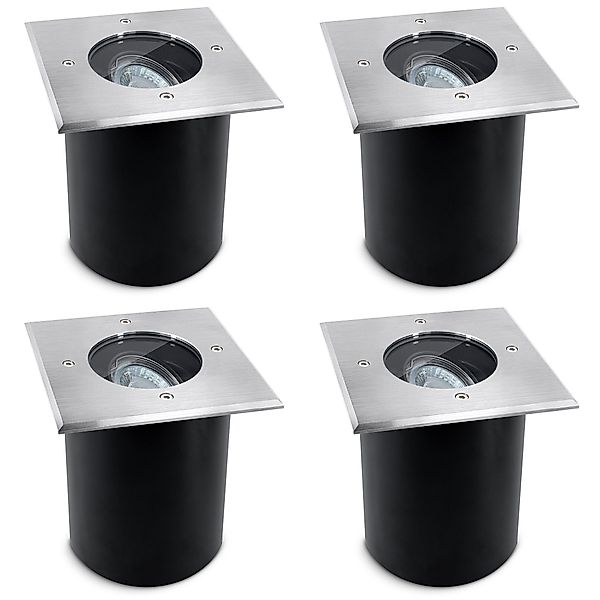 SSC-LUXon LED Gartenstrahler Bodeneinbaustrahler JUAVI quadratisch günstig online kaufen