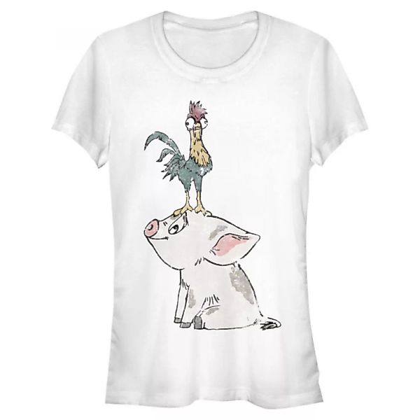 Disney - Moana - Pua & Hei Hei Pua - Frauen T-Shirt günstig online kaufen