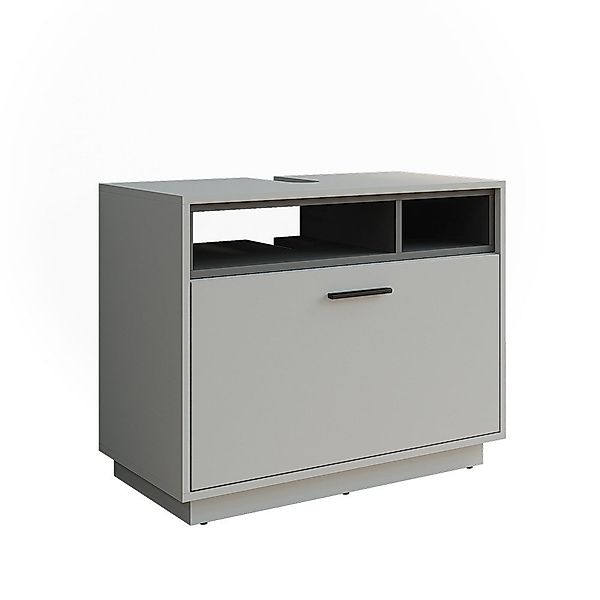Vicco Waschbeckenunterschrank Beatrice, Grau/Anthrazit, 80 x günstig online kaufen