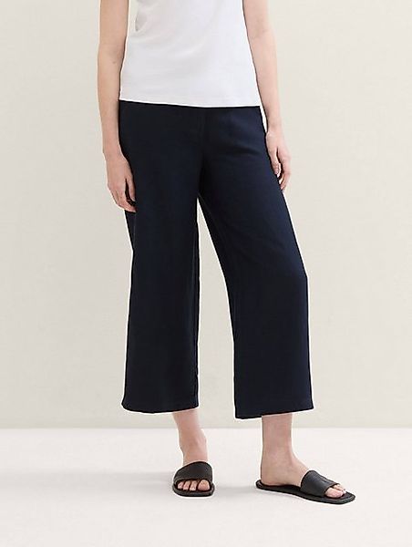 TOM TAILOR 7/8-Hose Culotte Hose mit Leinen günstig online kaufen