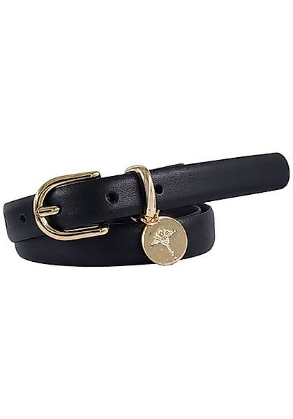 JOOP! Ledergürtel mit Dornschließe und Logo-Anhänger, Breite 2cm günstig online kaufen