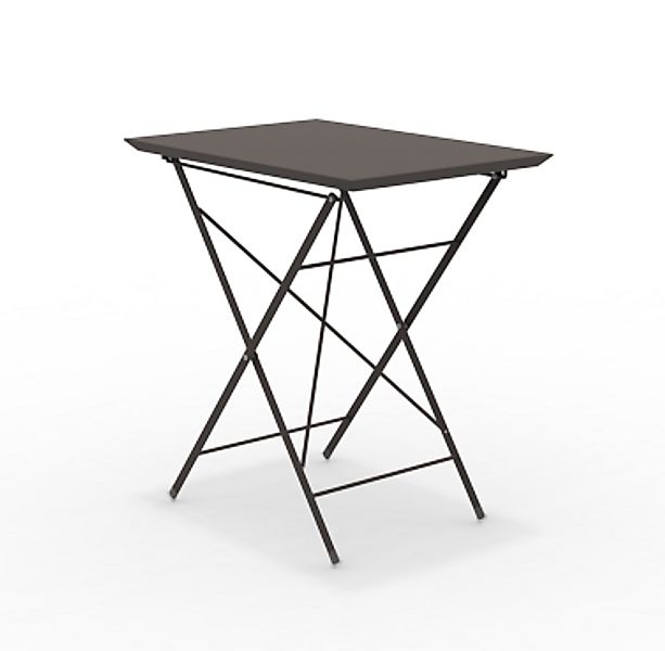 STEP - Faltbarer Gartentisch 70x50 cm bronze günstig online kaufen