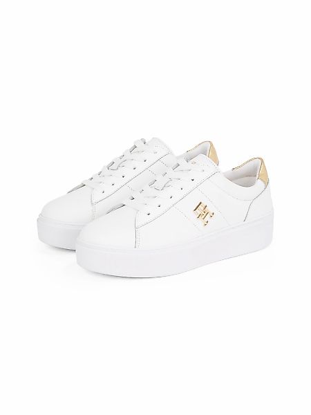 Tommy Hilfiger Plateausneaker "PLATFORM COURT SNEAKER METALLICS", Freizeits günstig online kaufen