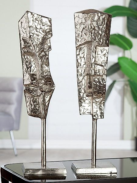 MF Skulptur Aluminium Skupltur Face günstig online kaufen