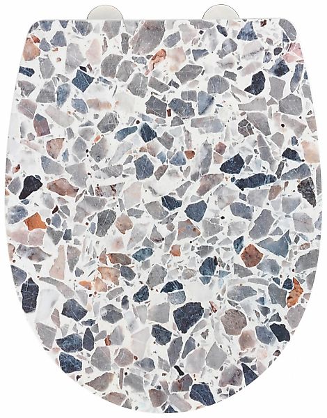 WENKO WC-Sitz "Terrazzo High Gloss" 1 Stk. tlg. Thermoplast günstig online kaufen