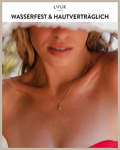 LUUK LIFESTYLE Kette mit Anhänger Seestern, günstig online kaufen