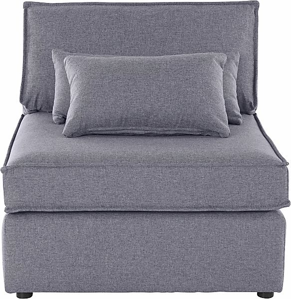 RAUM.ID Sofa-Mittelelement "Florid", als Teil eines Modulsofas, fester Sitz günstig online kaufen