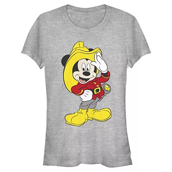 Disney - Micky Maus - Micky Maus Mickey Firefighter - Frauen T-Shirt günstig online kaufen