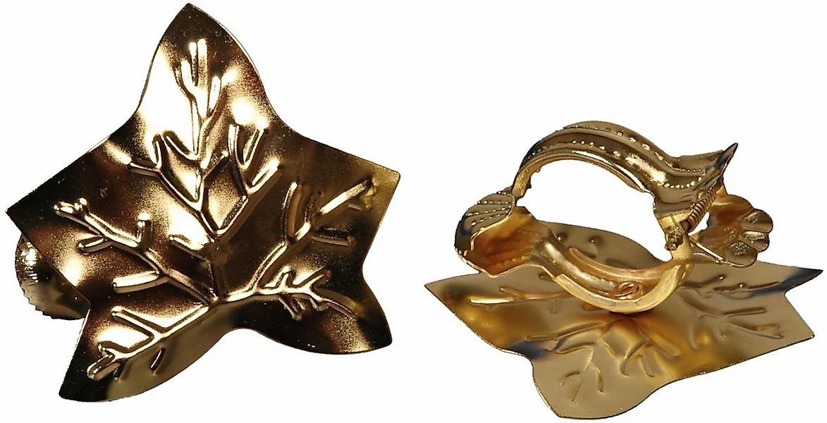 Liedeco Dekoklammer "Blatt" für Gardinen, Vorhänge günstig online kaufen