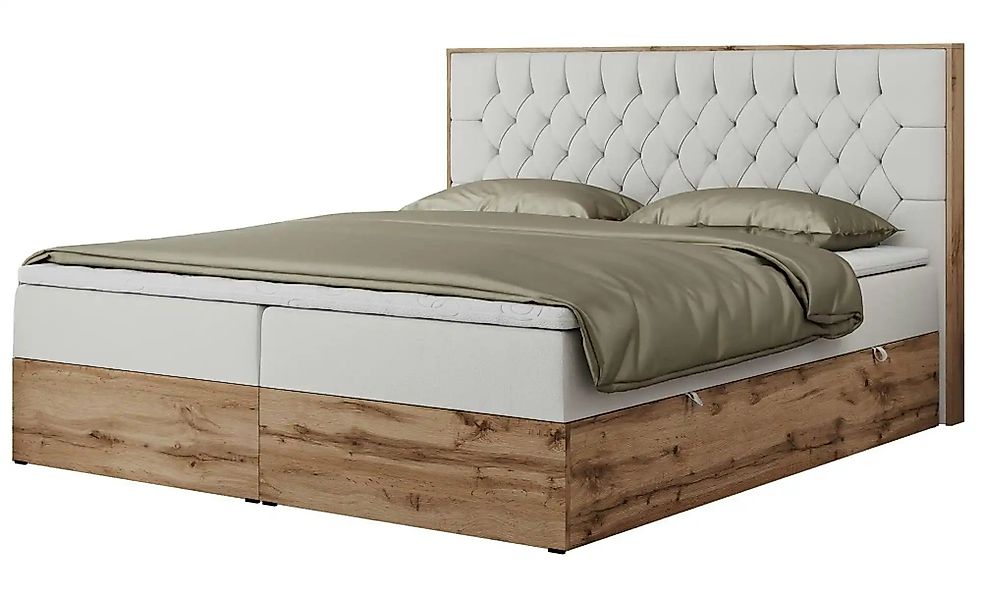 Boxbett mit Bettkasten Amore ¦ weiß ¦ Maße (cm): B: 148 H: 115 Betten > Kom günstig online kaufen