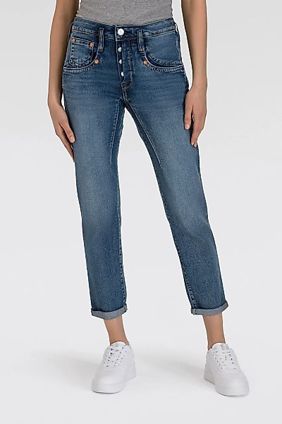 Herrlicher Boyfriend-Jeans Shyra Cropped Organic Cotton Cropped Jeans Sweat günstig online kaufen