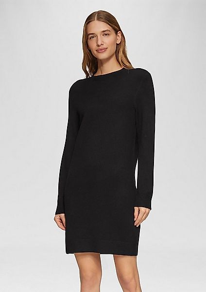 s.Oliver Minikleid Kleid Feinstrickkleid mit Naht-Details günstig online kaufen