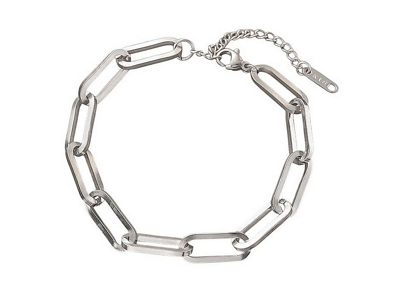 KARMA Armband Damen Edelstahl Gliederarmband Gold oder Silber modern (Gesch günstig online kaufen