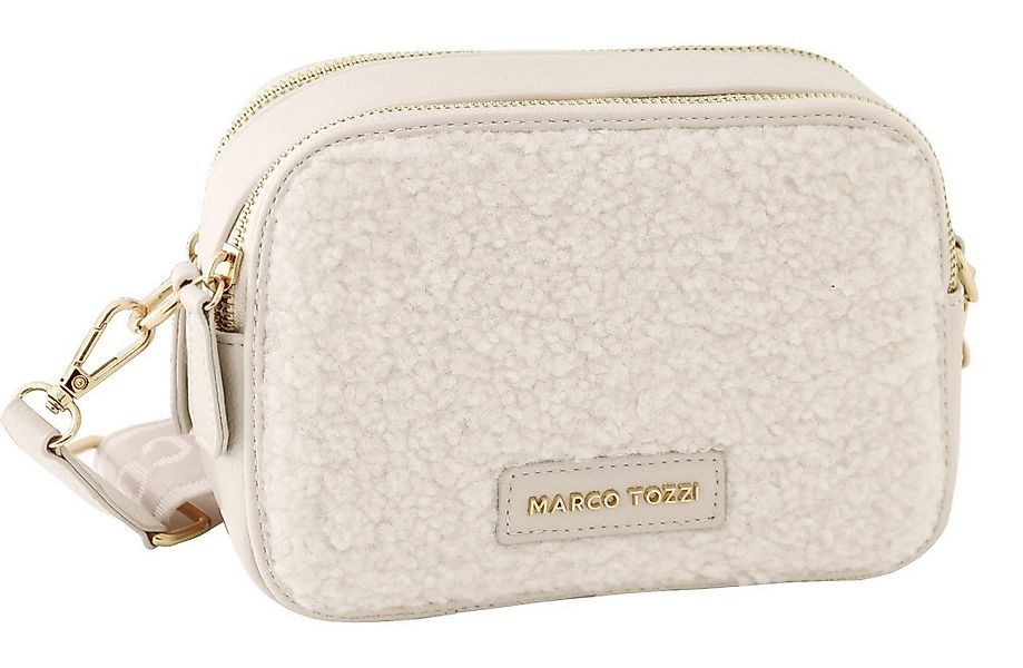 MARCO TOZZI Umhängetasche, Damen Kamerabag, Minibag im Teddy-Look günstig online kaufen