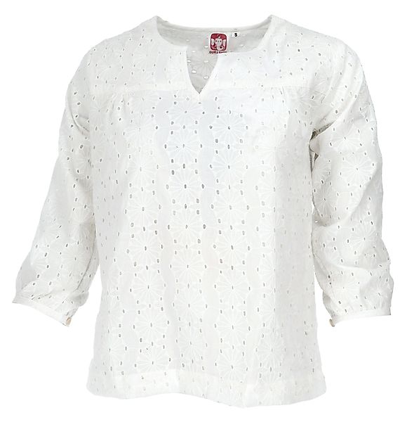Guru-Shop Longbluse Leichte Baumwollbluse, bestickte Boho.. günstig online kaufen