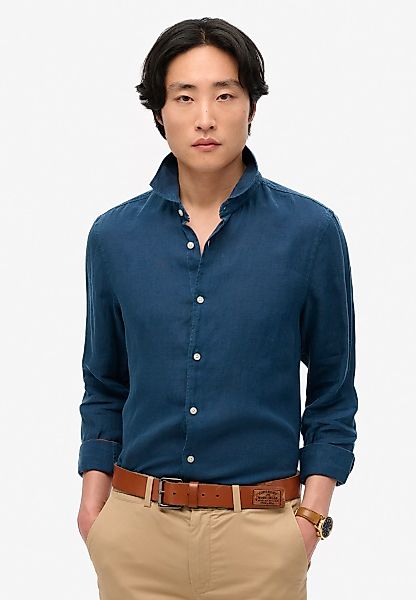 Superdry Langarmhemd "VACATION L/S LINEN SHIRT" günstig online kaufen