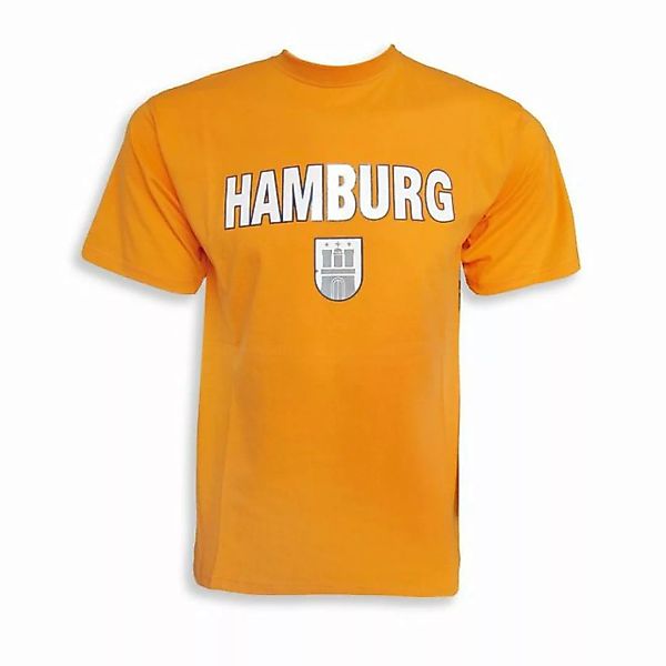 Sonia Originelli T-Shirt T-Shirt Herren "Hamburg Classic" Wappen Baumwolle günstig online kaufen