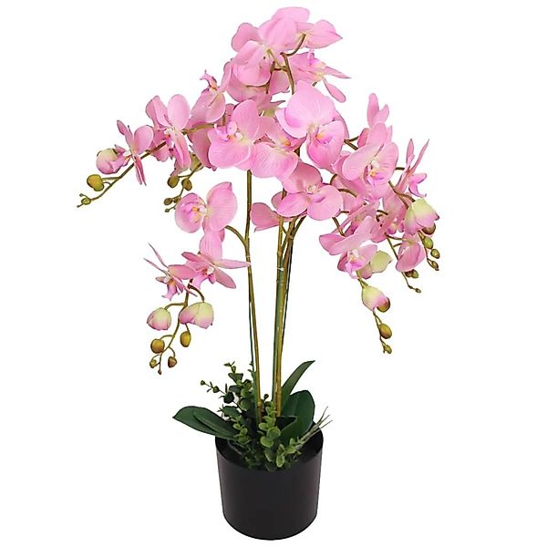 Kunstpflanze Künstliche Orchidee mit Topf 75 günstig online kaufen