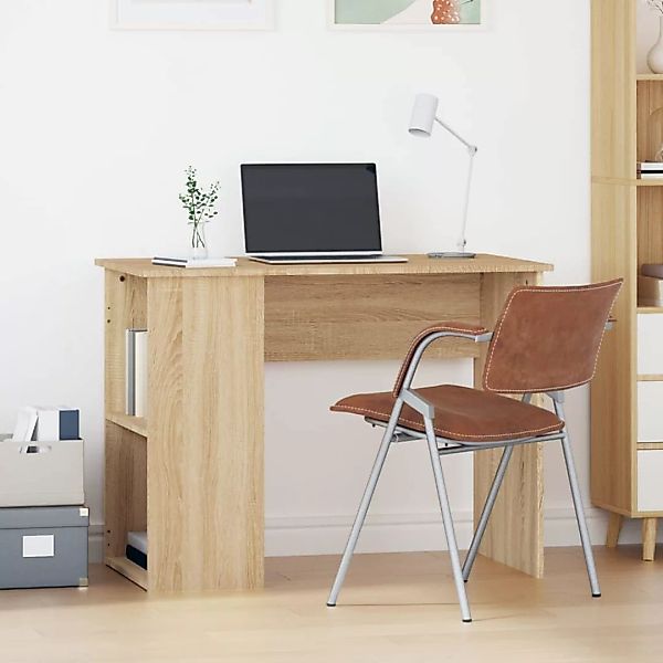 Vidaxl Schreibtisch Sonoma-eiche 100x55x75 Cm Holzwerkstoff günstig online kaufen