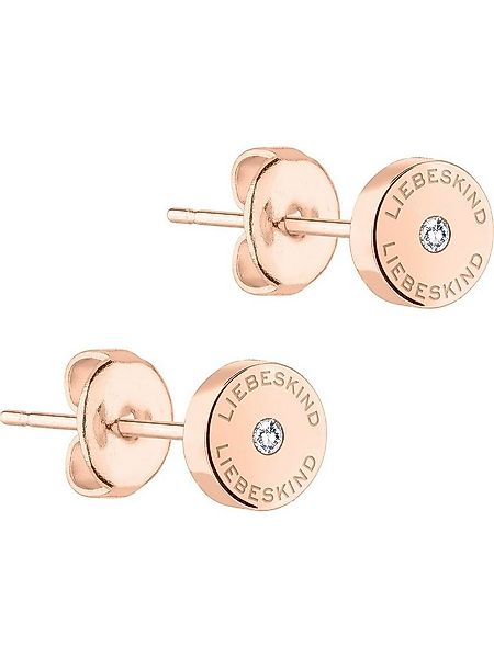 Liebeskind Berlin Paar Ohrstecker Liebeskind Damen-Ohrstecker Edelstahl Zir günstig online kaufen