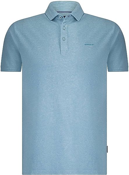 State of Art Poloshirt Piqué Melange Hellblau - Größe XL günstig online kaufen