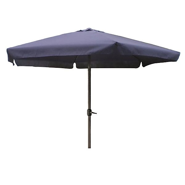 Lex XL Alu Sonnenschirm Ø 3m Kurbelschirm Gartenschirm Marktschirm Krempe B günstig online kaufen