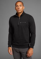 Bruno Banani Sweatshirt mit Troyer Kragen günstig online kaufen